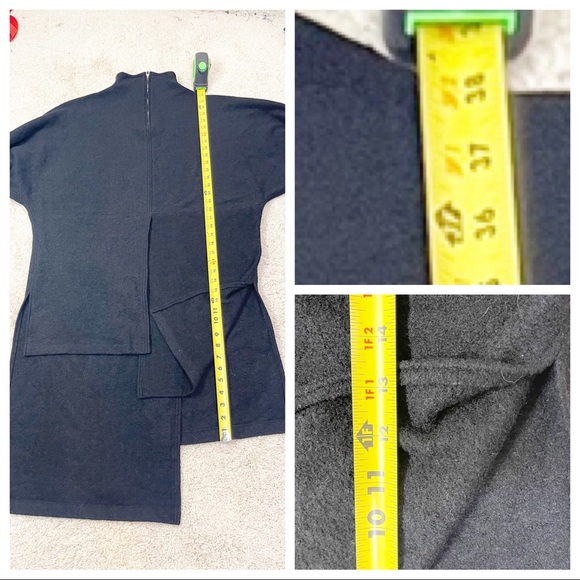 Nehera wool blend Asymetric tunic - Picture 6 of 10